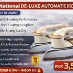 🔥 National De-Luxe Automatic Iron 🔥