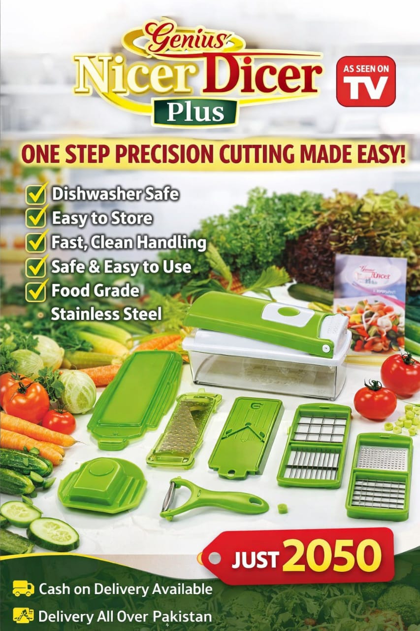 WhatsApp Image 2026-07-06 at 12.47.09 PM 🔥 Genius Nicer Dicer Plus 🥗 - Image 1