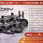 🔥 Glory 18 Pcs Cookware Set 🔥